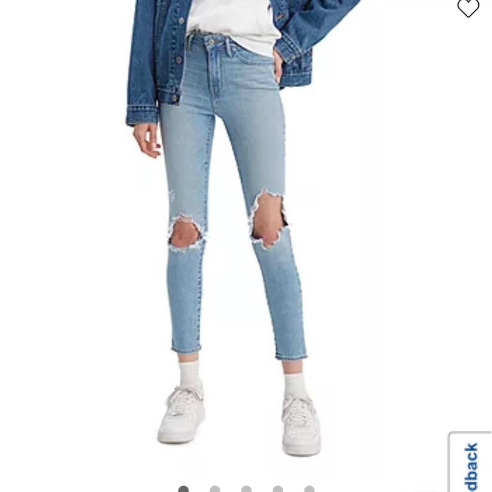 Levis 721 high rise skinny jeans! NWT size 26